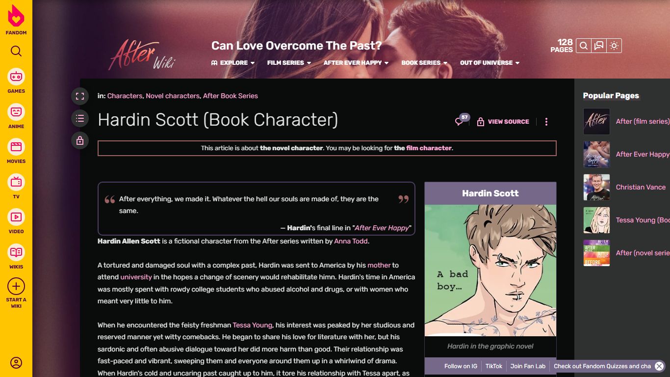 Hardin Scott (Book Character) | After Wiki | Fandom